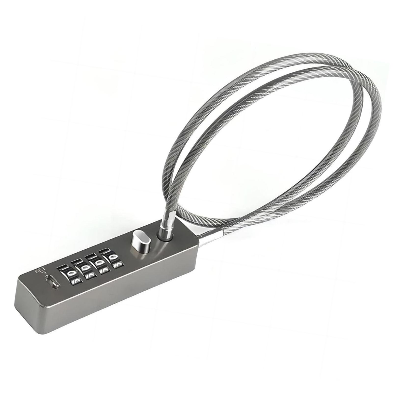 Steel Cable Lock 4 Digit Password Lock Rope Combination Lock for Bike Locker Fence Storage Cabinet Black серый
Steel Cable Lock 4 Digit Password Lock Rope Combination Lock for Bike Locker Fence Storage Cabinet Black серый