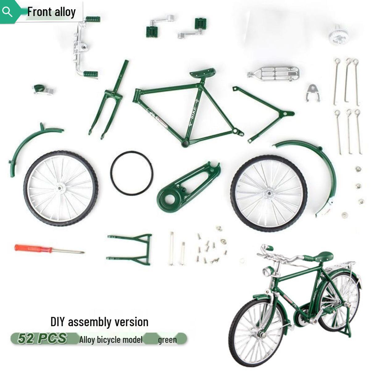 Збірна класична 28-дюймова легкосплавна модель велосипеда. Іграшковий орнамент
Збірна класична 28-дюймова легкосплавна модель велосипеда. Іграшковий орнамент