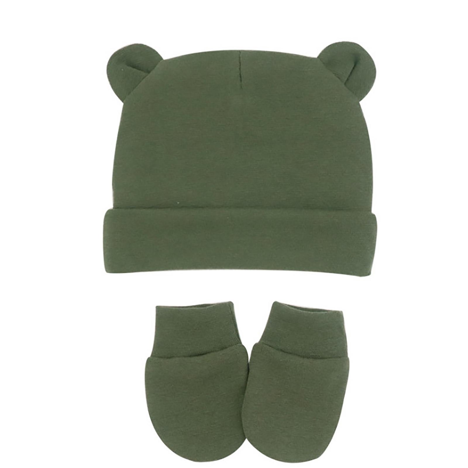 Baby Fetal Cap Ribbed Cotton Gloves Hat Suit Bear Shape Baby Pullover One Size
Baby Fetal Cap Ribbed Cotton Gloves Hat Suit Bear Shape Baby Pullover One Size
