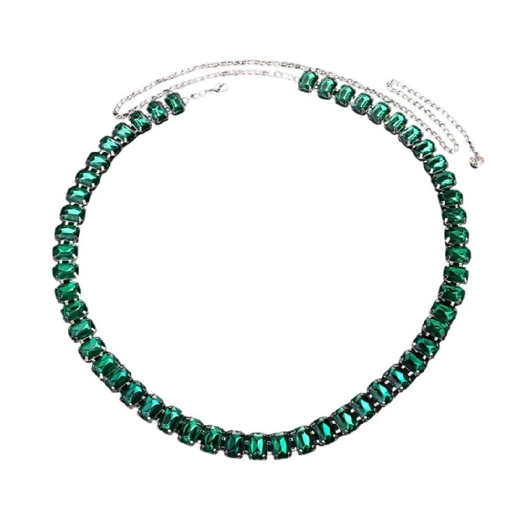 Dazzling Green Crystal Waist Jewelry With Detachable Fringe Waist Beaded Accessory For Beach Parties Event 1
Dazzling Green Crystal Waist Jewelry With Detachable Fringe Waist Beaded Accessory For Beach Parties Event 1