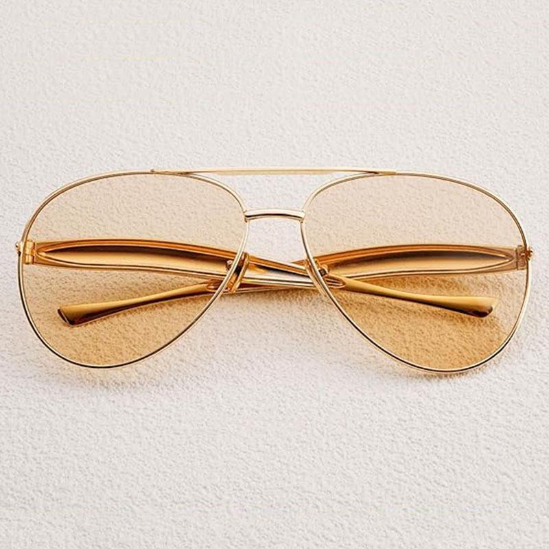Trendy Oversized Round Aviator Sunglasses for Women Men Gold Metal Gradient Tea Oval Frame Pilot Sun Glasses UV400 Retro Shades
Trendy Oversized Round Aviator Sunglasses for Women Men Gold Metal Gradient Tea Oval Frame Pilot Sun Glasses UV400 Retro Shades