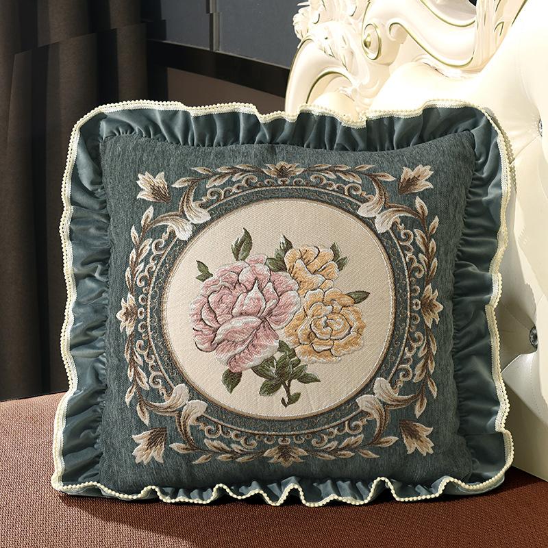 Exquisite French Lace Pillowcases Handcrafted Ethnic Embroidered Square Pillow Covers Premium Floral Fabric Cushion Covers Inside 45x45cm
Exquisite French Lace Pillowcases Handcrafted Ethnic Embroidered Square Pillow Covers Premium Floral Fabric Cushion Covers Inside 45x45cm
