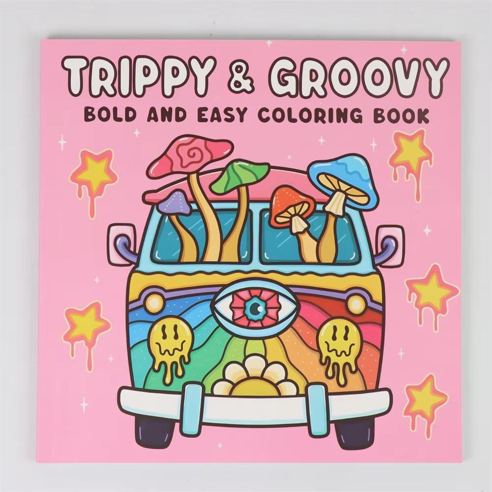 Trippy Groovy Paperback Creepy Creatures Painting Book New Coloring Book for Adults And Teens
Trippy Groovy Paperback Creepy Creatures Painting Book New Coloring Book for Adults And Teens