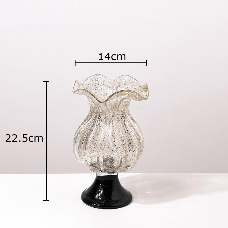 High Footed Colored Glass Vase Goblet Shaped Flower Pots Table Decoration Flowers Arrangement Floral Vases Room Aesthetic Decor
High Footed Colored Glass Vase Goblet Shaped Flower Pots Table Decoration Flowers Arrangement Floral Vases Room Aesthetic Decor