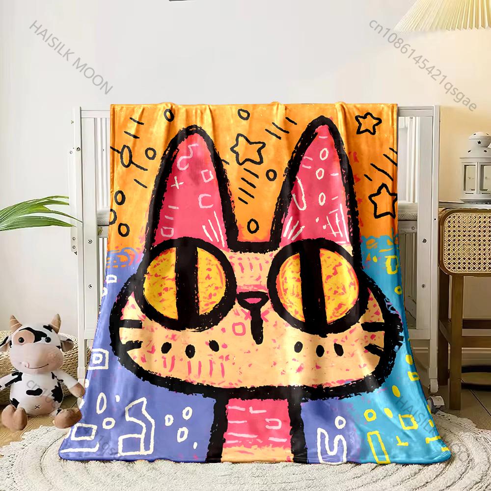 1PC Cat illustration with starry background Print Adult Children Warm Blankets Home Travel Car Soft Comfortable Luxury gifts 75x100cm
1PC Cat illustration with starry background Print Adult Children Warm Blankets Home Travel Car Soft Comfortable Luxury gifts 75x100cm