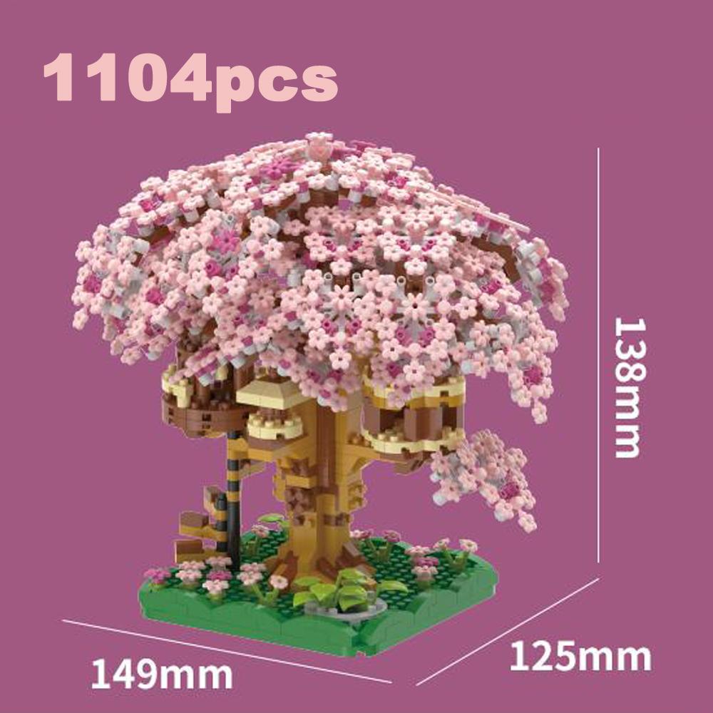DIY Discoloration Cherry Blossom Flower Pink Tree House Train Assembly Building Blocks Classic Model Bricks Sets Kid Boy Girl
DIY Discoloration Cherry Blossom Flower Pink Tree House Train Assembly Building Blocks Classic Model Bricks Sets Kid Boy Girl