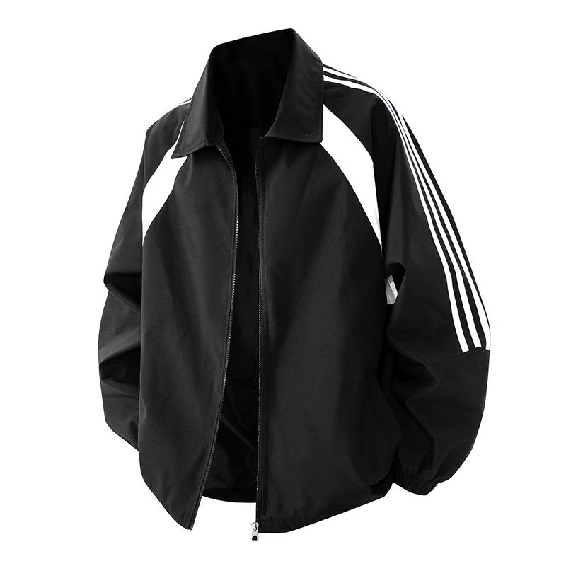 Мужская куртка с воротником, пэчворк, свободный ветрозащитный топ на весну и осень, мужская свободная повседневная куртка S чёрный
Мужская куртка с воротником, пэчворк, свободный ветрозащитный топ на весну и осень, мужская свободная повседневная куртка S чёрный