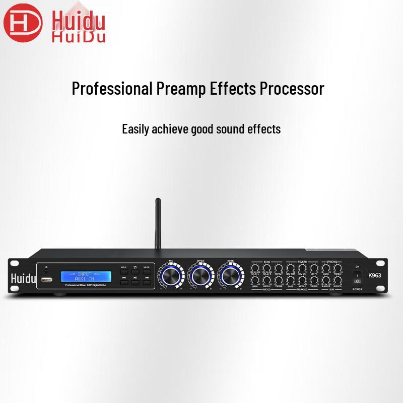 Huimaster K963 Conference Audio Video Processor (CN version)
Huimaster K963 Conference Audio Video Processor (CN version)