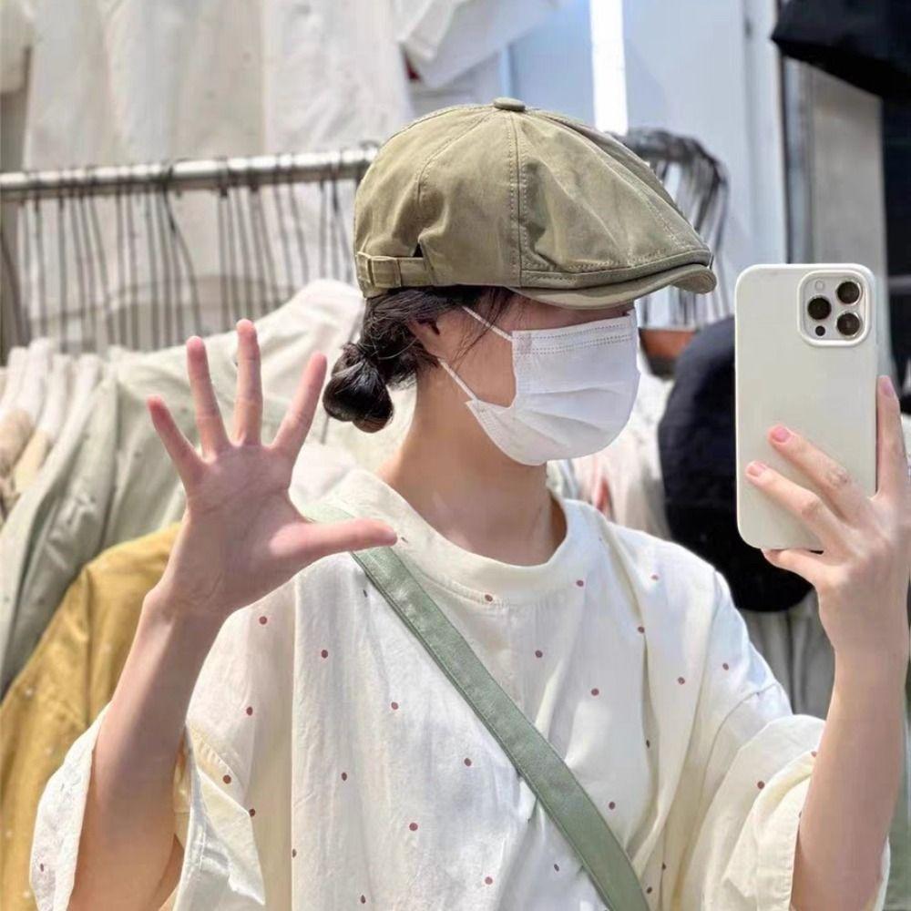 British Style Japanese Beret Korean Style Painter Hat Casual Harajuku Octagonal Hat Outdoor
British Style Japanese Beret Korean Style Painter Hat Casual Harajuku Octagonal Hat Outdoor
