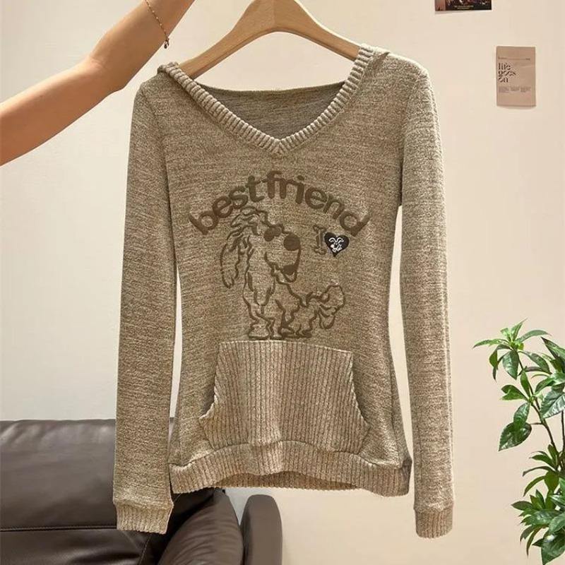 Sweater for Women Winter Thickened V Neck Pullover Warm Knitted Stretchy Long Sleeve Oversize Jumper Sweater Tops L хакі
Sweater for Women Winter Thickened V Neck Pullover Warm Knitted Stretchy Long Sleeve Oversize Jumper Sweater Tops L хакі