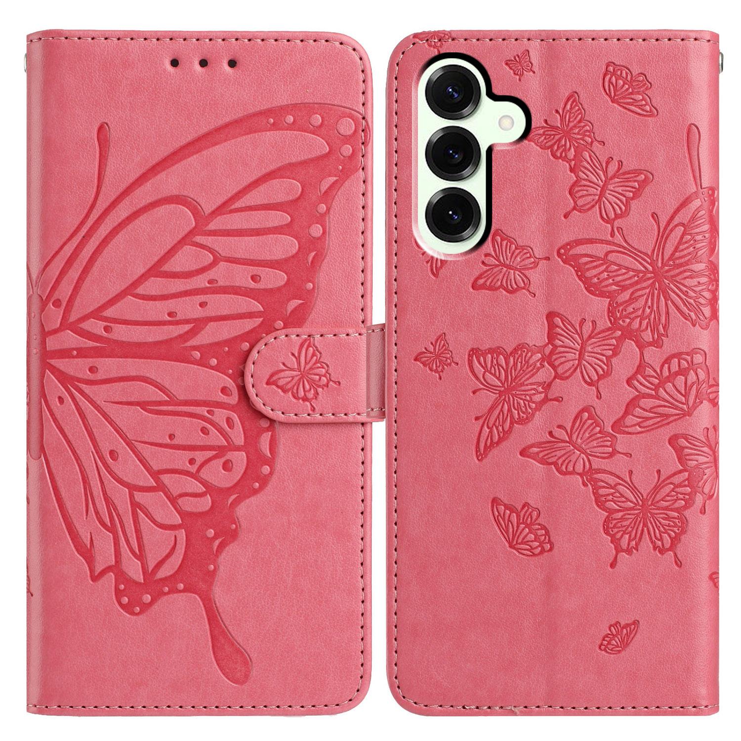 For Samsung Galaxy M36 5G Case Butterfly Imprinted Wallet Stand PU Leather Flip Phone Cover with Strap Rose
For Samsung Galaxy M36 5G Case Butterfly Imprinted Wallet Stand PU Leather Flip Phone Cover with Strap Rose
