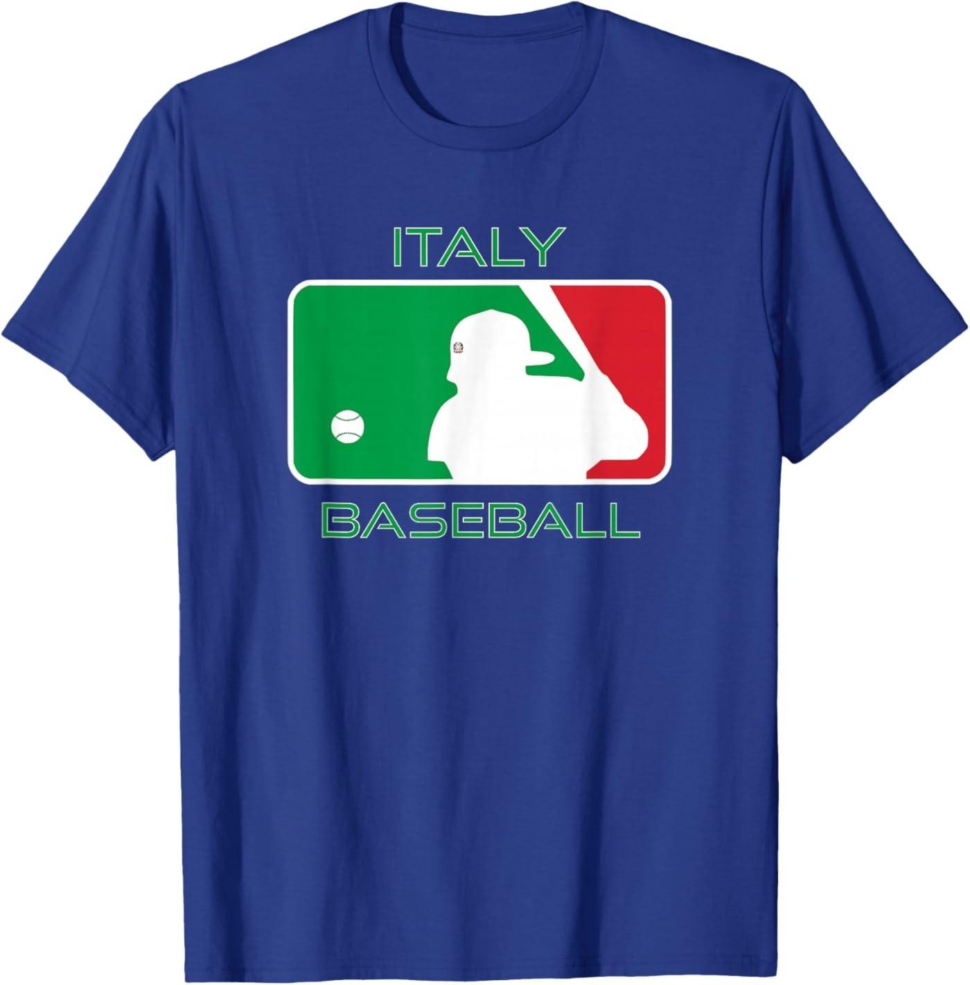 Italy Baseball Fan Italian Flag Classic European Sports Gear T-Shirt 5XL різнокольоровий
Italy Baseball Fan Italian Flag Classic European Sports Gear T-Shirt 5XL різнокольоровий