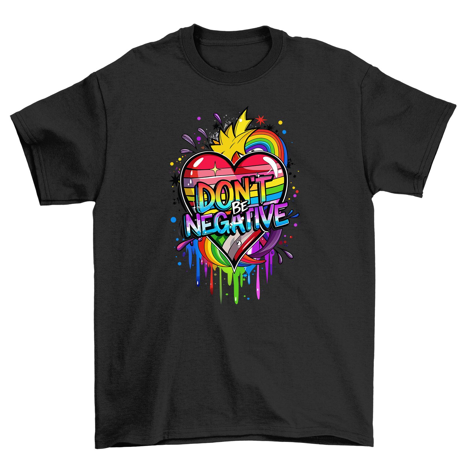 Pride_67 Funny T-Shirt Mens Womens Tees Top - Embrace Positivity! Rainbow design, Unisex Printed Desi S
Pride_67 Funny T-Shirt Mens Womens Tees Top - Embrace Positivity! Rainbow design, Unisex Printed Desi S