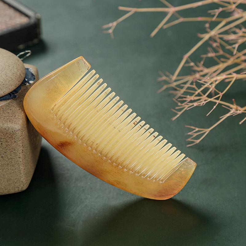 Portable Horn Hair & Scalp Massage Comb for Men & Women Thickness 0.8-0.9 cm
Portable Horn Hair & Scalp Massage Comb for Men & Women Thickness 0.8-0.9 cm