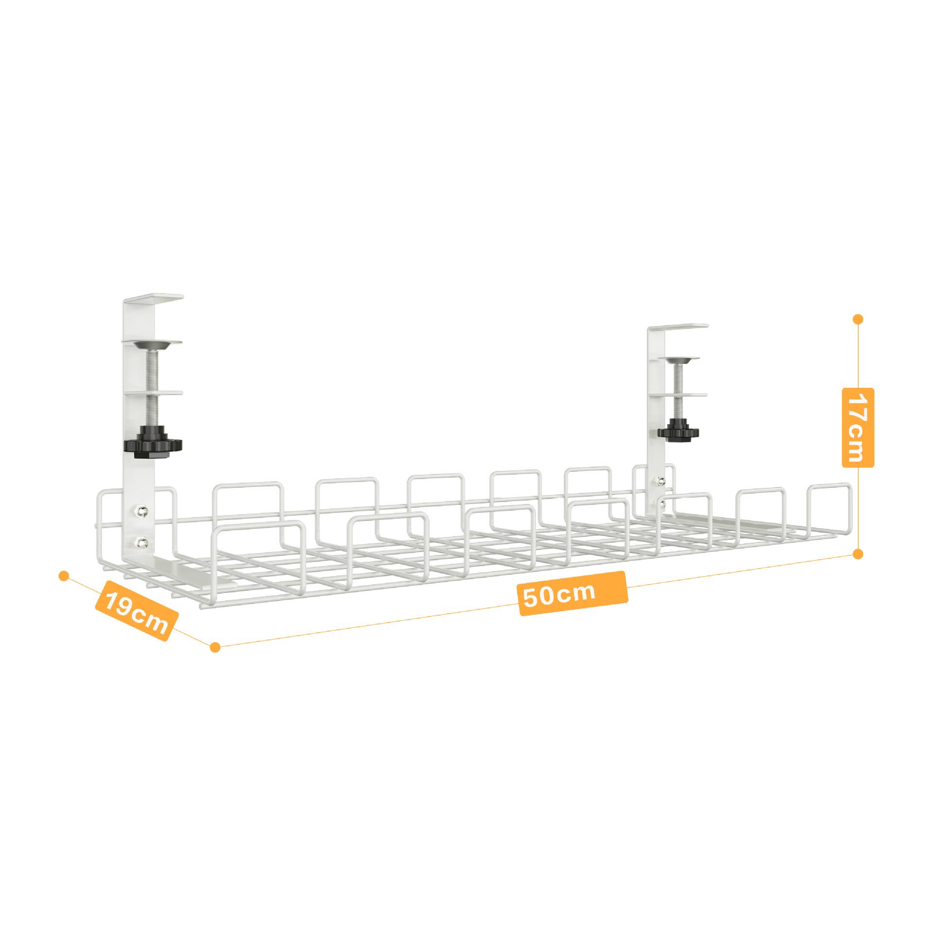 Стеллаж для хранения под столом, металлический лоток для укладки кабелей, офисный стол, органайзер для проводов, кухонные принадлежности без перфорации
Стеллаж для хранения под столом, металлический лоток для укладки кабелей, офисный стол, органайзер для проводов, кухонные принадлежности без перфорации