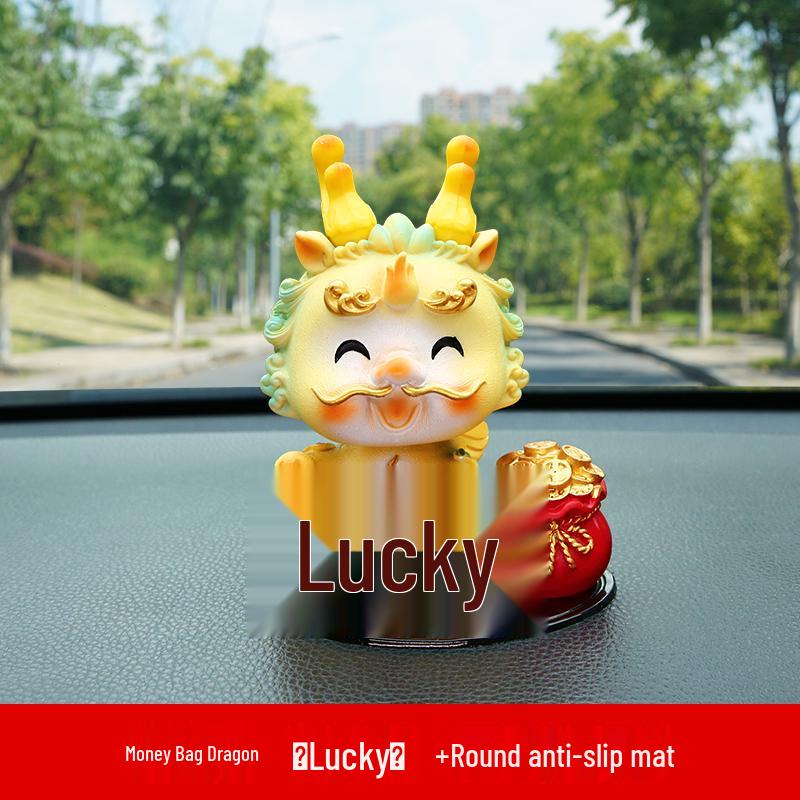 Лялька-гойдалка «Рік Дракона» - Прикраса для консолі автомобіля
Лялька-гойдалка «Рік Дракона» - Прикраса для консолі автомобіля