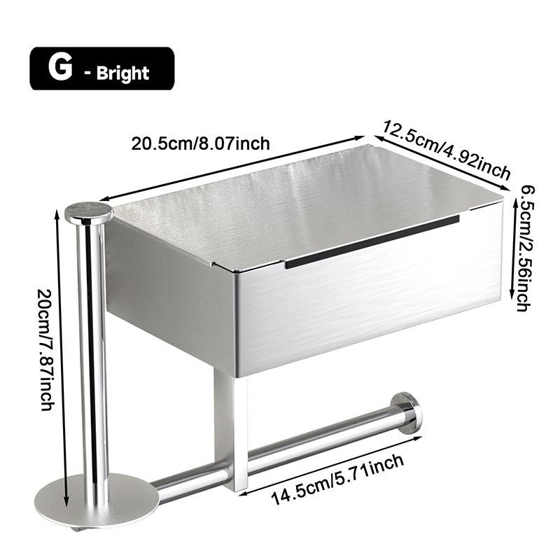 1PCS Stainless Steel WipeToilet Paper Holder - Bathroom Wall-Mounted No Drill Paper Towel Dispenser Rack for Toilet Bathrooms белый
1PCS Stainless Steel WipeToilet Paper Holder - Bathroom Wall-Mounted No Drill Paper Towel Dispenser Rack for Toilet Bathrooms белый