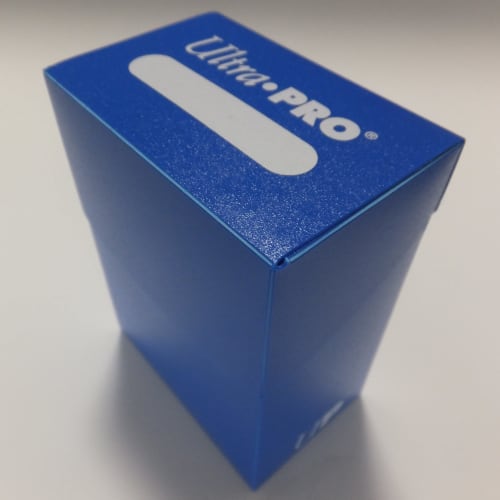 Ultra Pro Vertical Deck Box Deck Case, Standard Size, Blue
Ultra Pro Vertical Deck Box Deck Case, Standard Size, Blue
