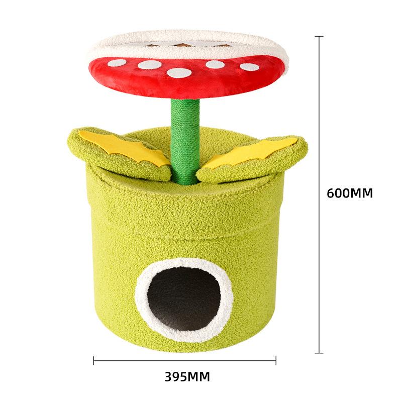 Multiple Cats Sharing Cat Climbing Frame Sisal Cat Scratching Column Scratch-resistant Four-season Universal Closed Pet Nest
Multiple Cats Sharing Cat Climbing Frame Sisal Cat Scratching Column Scratch-resistant Four-season Universal Closed Pet Nest