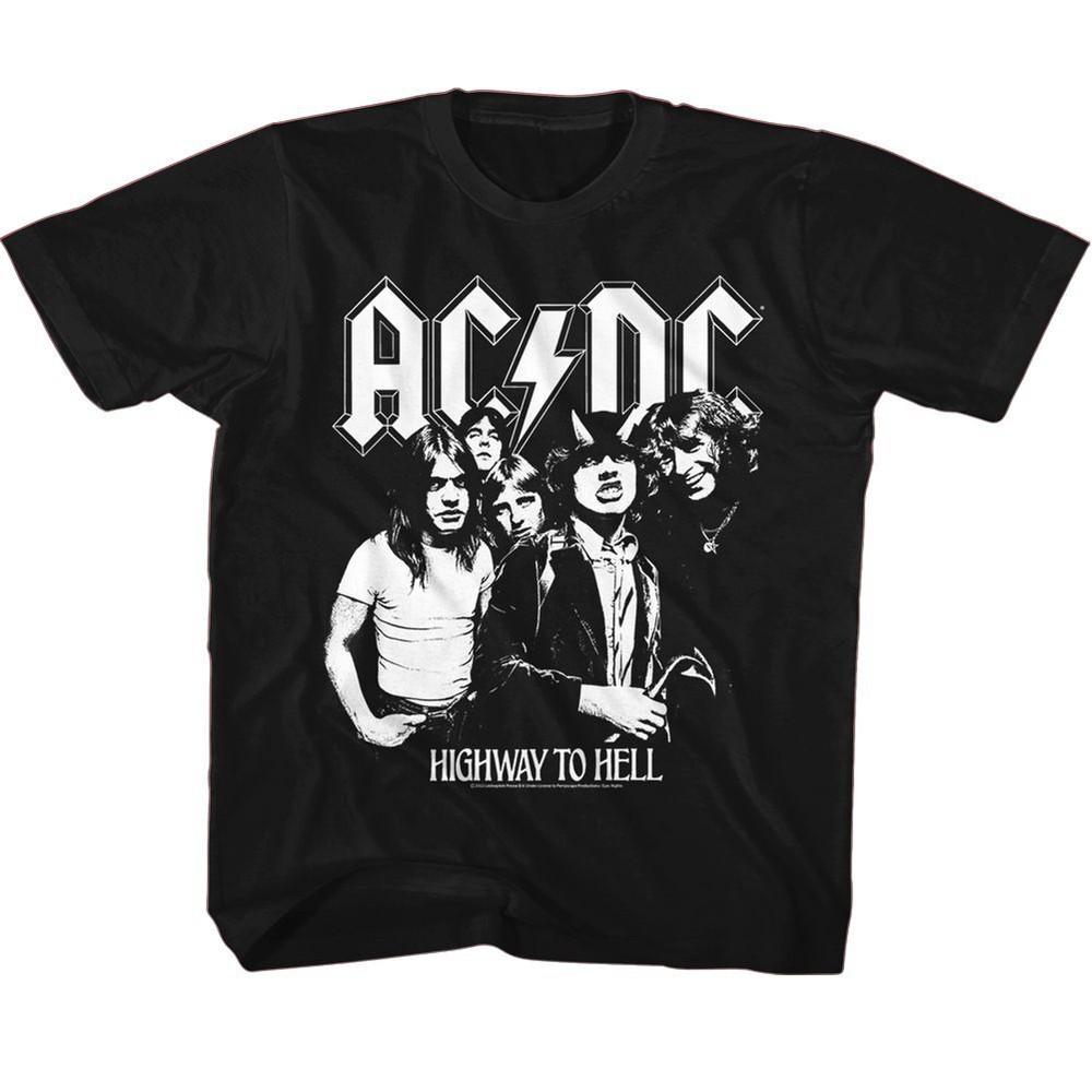 Kids Black AC/DC Highway to Hell Short Sleeve Crew Neck T-Shirt Group Photo Unisex T-Shirt XXL
Kids Black AC/DC Highway to Hell Short Sleeve Crew Neck T-Shirt Group Photo Unisex T-Shirt XXL