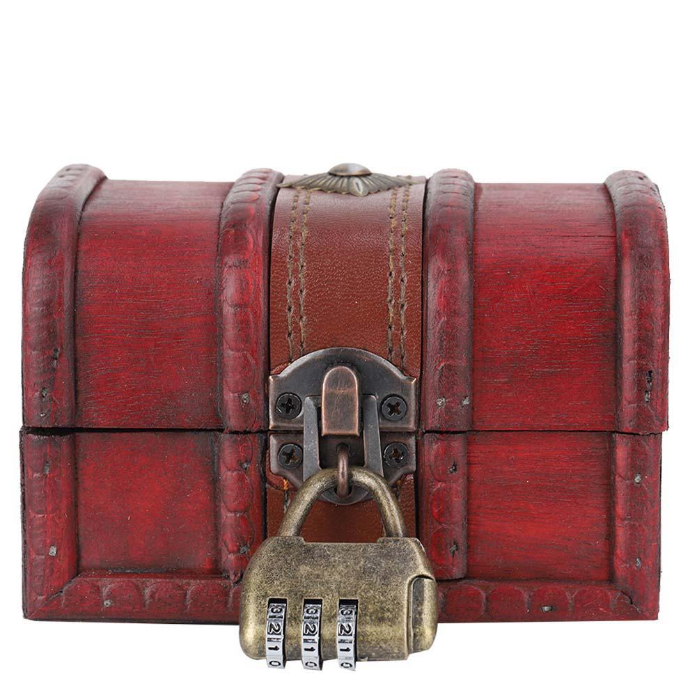 Vintage Wooden Jewelry Storage Box Handmade Wooden Decorative Display Case Lock
Vintage Wooden Jewelry Storage Box Handmade Wooden Decorative Display Case Lock