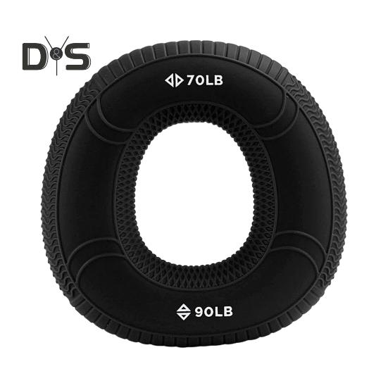 Кольцо-тренажер для силовых упражнений с силиконовой рукояткой, противоскользящее кольцо для тренировки пальцев предплечья, круг для укрепления хвата руки, портативная тренировка для реабилитации рук чёрный
Кольцо-тренажер для силовых упражнений с силиконовой рукояткой, противоскользящее кольцо для тренировки пальцев предплечья, круг для укрепления хвата руки, портативная тренировка для реабилитации рук чёрный