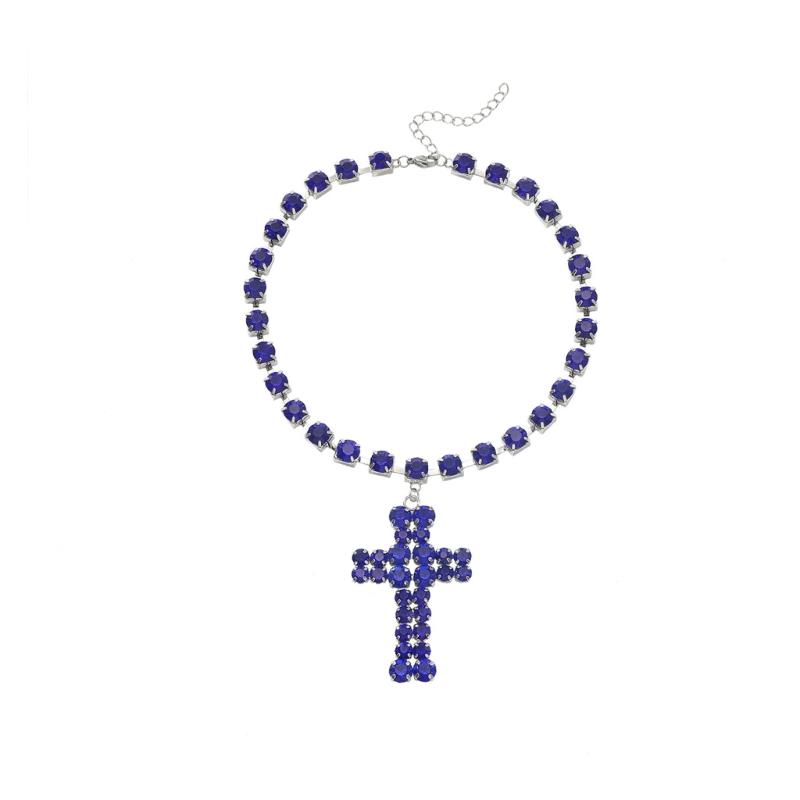 Crosses Drops Necklace With Adjustable Length And Rhinestones For Everyday Wear синій
Crosses Drops Necklace With Adjustable Length And Rhinestones For Everyday Wear синій