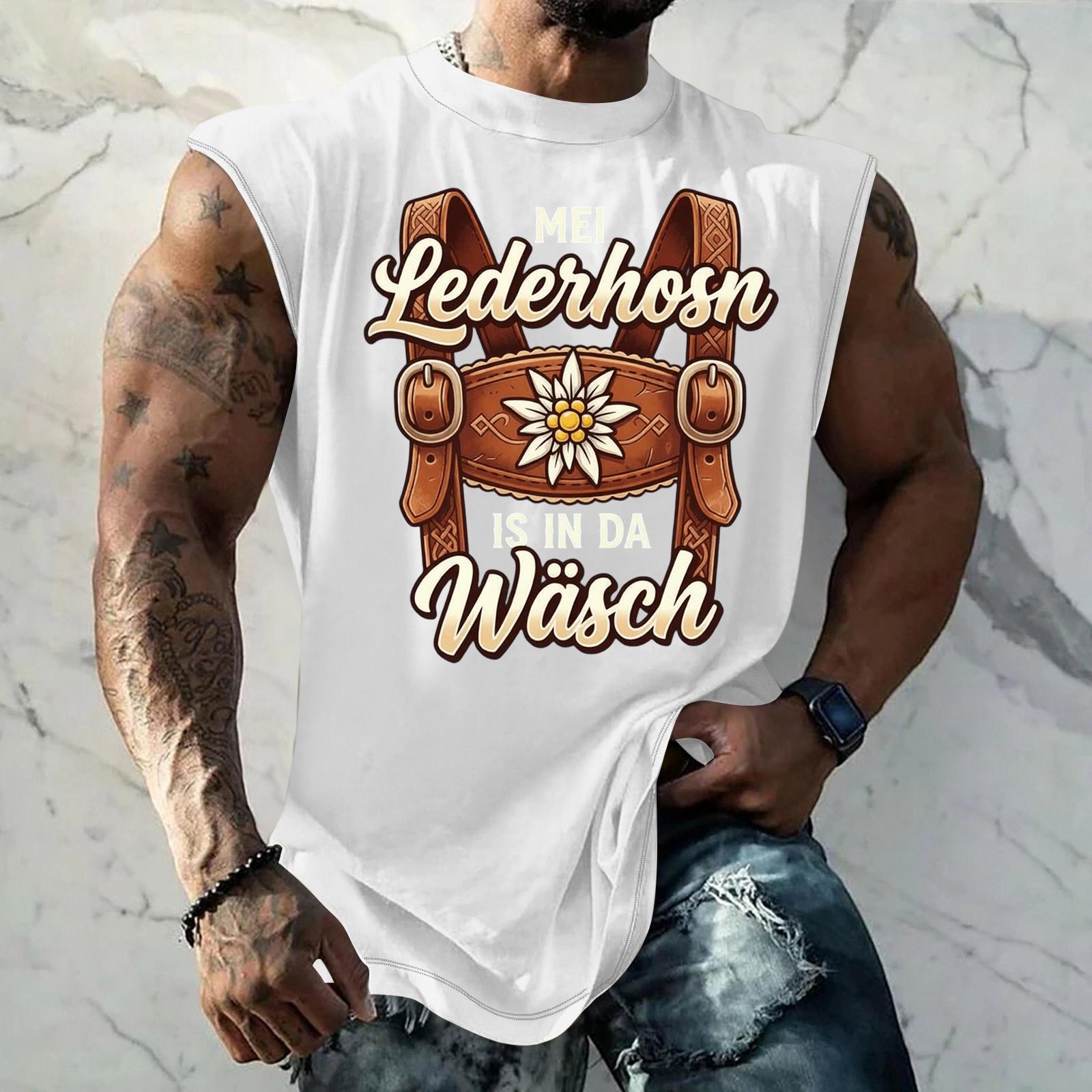 Men s Loose Fit Sleeveless Tank Top with Textured Print Casual Streetwear for Sports Vacation Daily Wear M білий
Men s Loose Fit Sleeveless Tank Top with Textured Print Casual Streetwear for Sports Vacation Daily Wear M білий