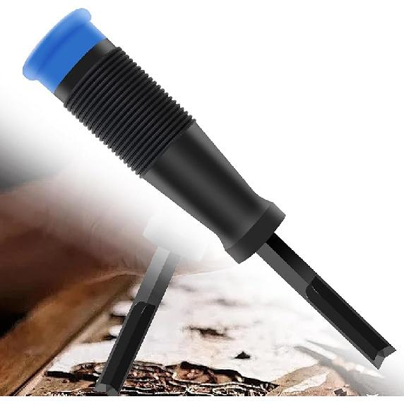 Corner Chisel, Right Angle 90° Square Mortise Chisel, Hinge Recess Corner Wood Squaring Tool for Woodworking Slotting Cutting, Wood Carving, Framing синий
Corner Chisel, Right Angle 90° Square Mortise Chisel, Hinge Recess Corner Wood Squaring Tool for Woodworking Slotting Cutting, Wood Carving, Framing синий