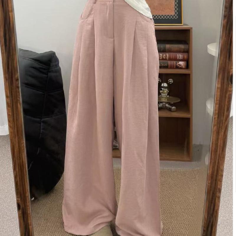 Suit Pants for Women In Spring and Autumn Summer New High-waist Drooping Casual Lazy and Relaxed Small Wide-leg Pants XL
Suit Pants for Women In Spring and Autumn Summer New High-waist Drooping Casual Lazy and Relaxed Small Wide-leg Pants XL