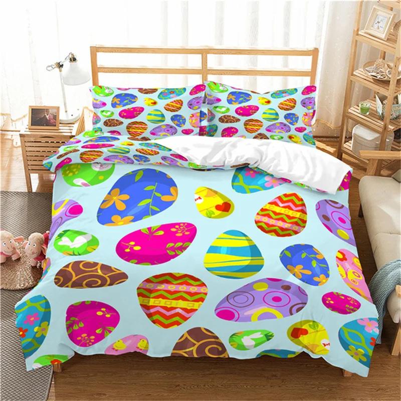 Cute Rabbit Duvet Cover Twin Queen Colorful Eggs Bedding Set Microfiber Floral Comforter Cover For Kids Girls Boys Easter Gifts EU Single(135*200cm)3pcs
Cute Rabbit Duvet Cover Twin Queen Colorful Eggs Bedding Set Microfiber Floral Comforter Cover For Kids Girls Boys Easter Gifts EU Single(135*200cm)3pcs