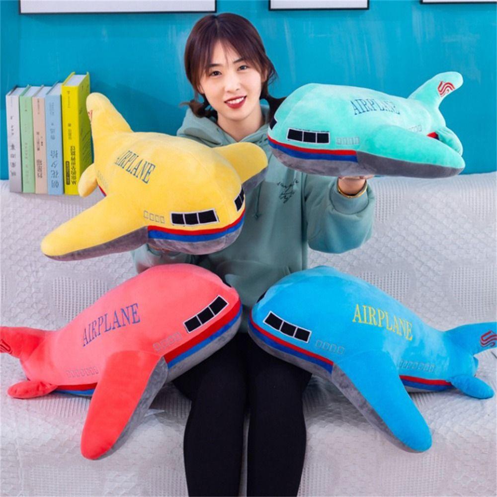 Bed Sofa Decor Aircraft Stuffed Pillow Simulation Airplane Airplane Plush Toys Stuffed Toys 40cm синій
Bed Sofa Decor Aircraft Stuffed Pillow Simulation Airplane Airplane Plush Toys Stuffed Toys 40cm синій