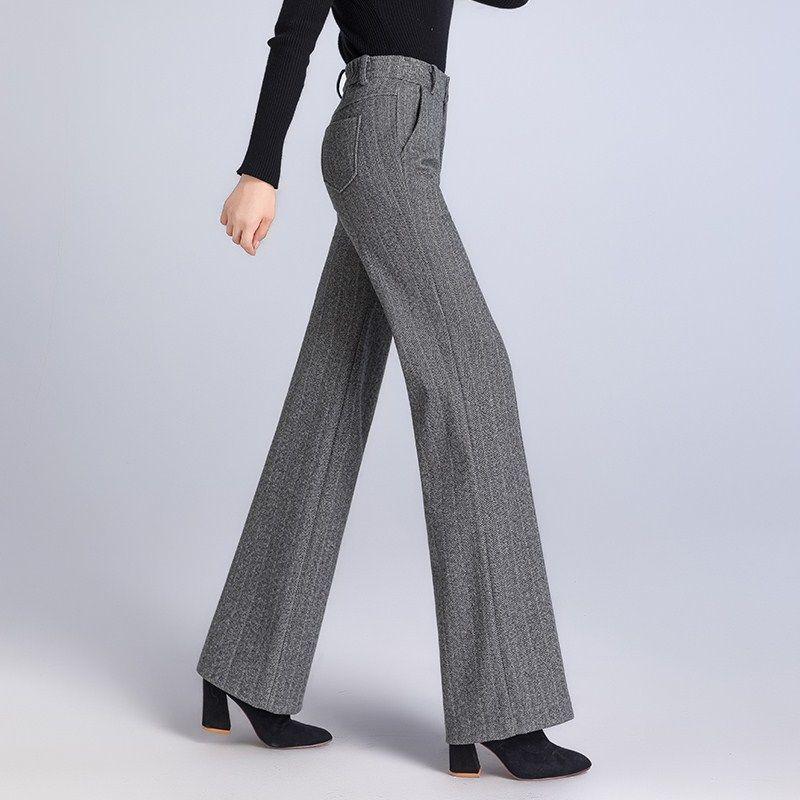 Women s High-Waisted Woolen Herringbone Wide-Leg Trousers, Plus Size, Thickened for Autumn/Winter 2025 M for 50-55 kg темно-серого
Women s High-Waisted Woolen Herringbone Wide-Leg Trousers, Plus Size, Thickened for Autumn/Winter 2025 M for 50-55 kg темно-серого