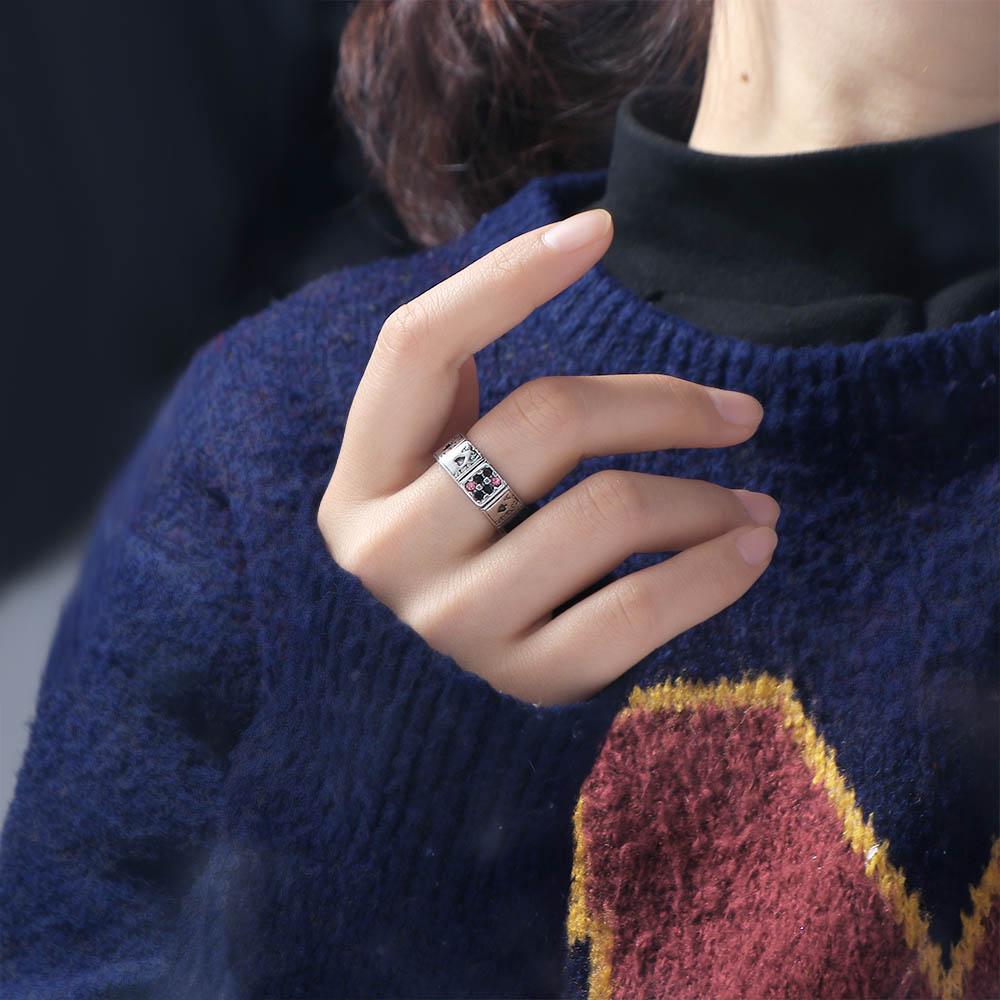 Trendy Zircon Playing Cards Zinc Zinc Alloy Korean Style Ring Fashion Jewelry Girls Accessory Women Ring
Trendy Zircon Playing Cards Zinc Zinc Alloy Korean Style Ring Fashion Jewelry Girls Accessory Women Ring