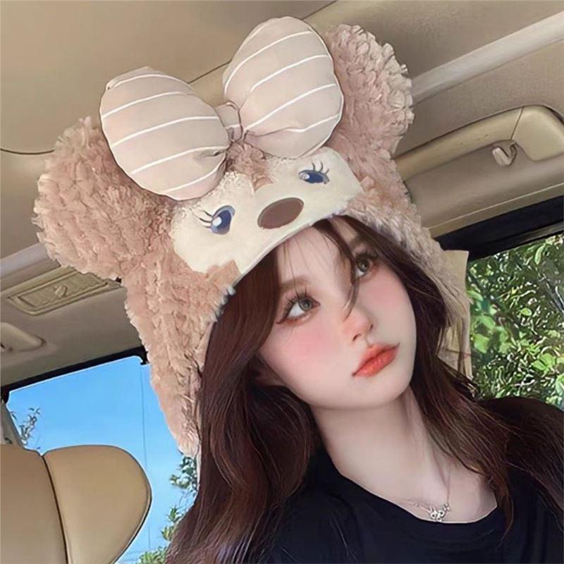 Женская милая плюшевая шапка ShellieMay Duffy Bear - Сладкий мультяшный дизайн, стройнящая, защита ушей от холода для осени/зимы Meimei main image hat
Женская милая плюшевая шапка ShellieMay Duffy Bear - Сладкий мультяшный дизайн, стройнящая, защита ушей от холода для осени/зимы Meimei main image hat