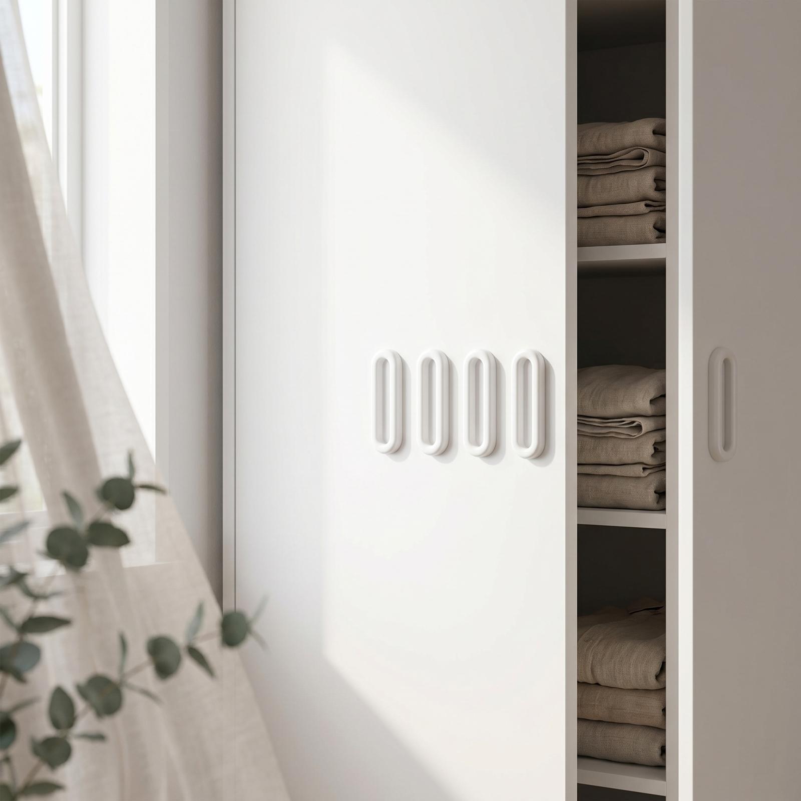 Oval No Drill Door Handle Self Adhesive Cabinet Pull Handle for Sliding Glass Doors Wardrobe Drawer Handles Balcony Window Pulls One Size білий
Oval No Drill Door Handle Self Adhesive Cabinet Pull Handle for Sliding Glass Doors Wardrobe Drawer Handles Balcony Window Pulls One Size білий