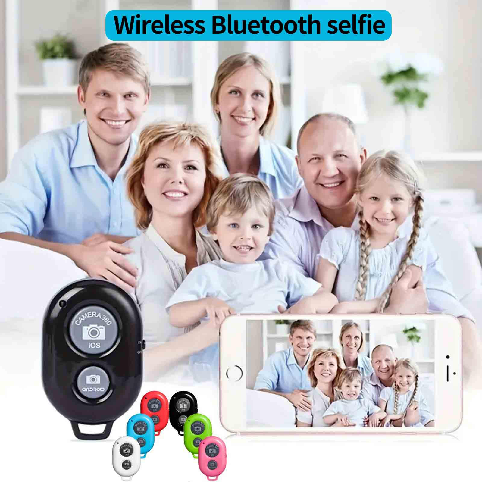 Take the perfect selfie anytime, anywhere with Wireless bluetooth Selfie - compatible with iPhone/Android!
Take the perfect selfie anytime, anywhere with Wireless bluetooth Selfie - compatible with iPhone/Android!