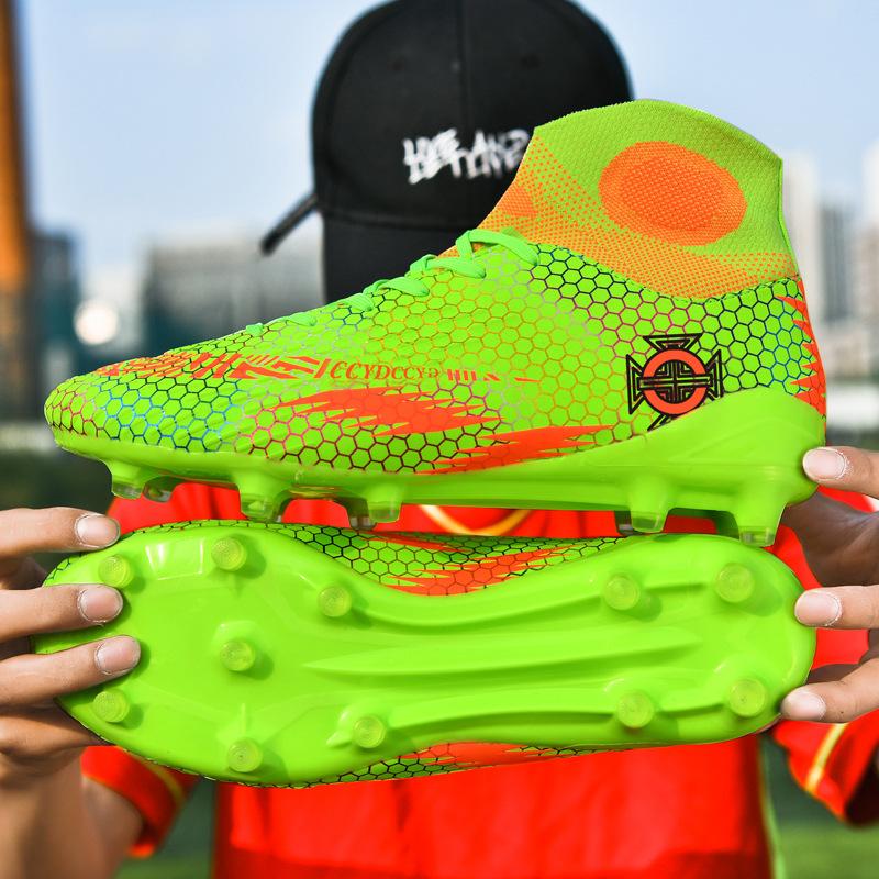 Source Large size football shoes, men s high-top mandarin ducks AG spikes, youth student sports training shoes C Luo 46
Source Large size football shoes, men s high-top mandarin ducks AG spikes, youth student sports training shoes C Luo 46