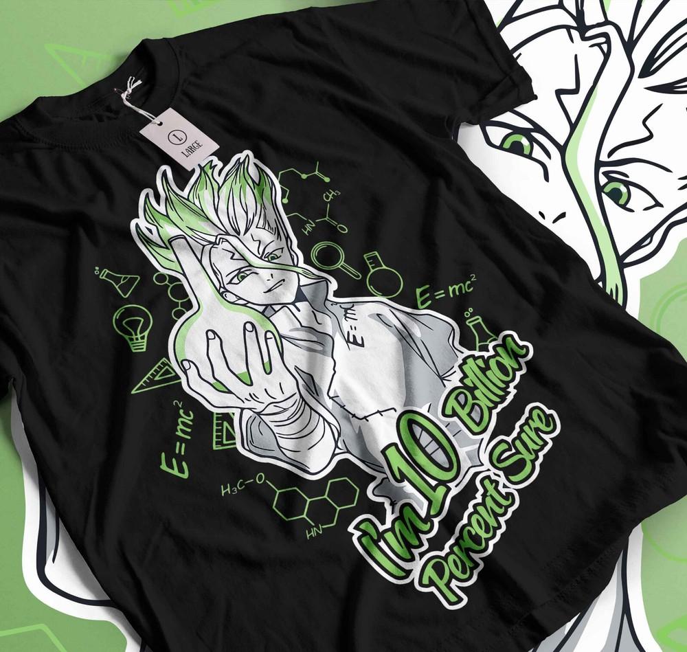 Senku Dr. Stone Ishigami Anime Manga Shirt Short-Sleeve Unisex T-Shirt Soft 141 M
Senku Dr. Stone Ishigami Anime Manga Shirt Short-Sleeve Unisex T-Shirt Soft 141 M