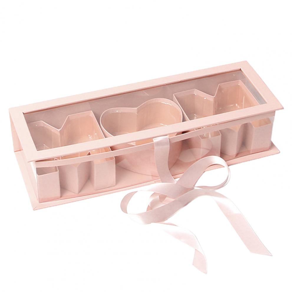 Пустая цветочная коробка в форме буквы «Мама», дизайн прозрачного окна, прямоугольная картонная подарочная коробка, упаковка для клубники, декоративная коробка для мыла «сделай сам» розовый
Пустая цветочная коробка в форме буквы «Мама», дизайн прозрачного окна, прямоугольная картонная подарочная коробка, упаковка для клубники, декоративная коробка для мыла «сделай сам» розовый