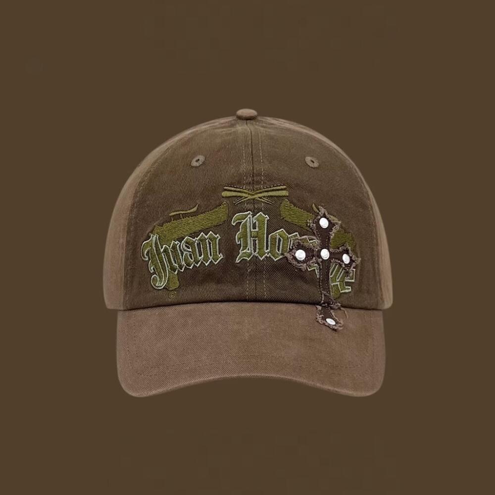 Korean Fashion Baseball Cap for Men Women, Embroidery Letter Cotton Mesh Color Block, Great for Outdoor Casual Fashion Hat Adjustable коричневий
Korean Fashion Baseball Cap for Men Women, Embroidery Letter Cotton Mesh Color Block, Great for Outdoor Casual Fashion Hat Adjustable коричневий
