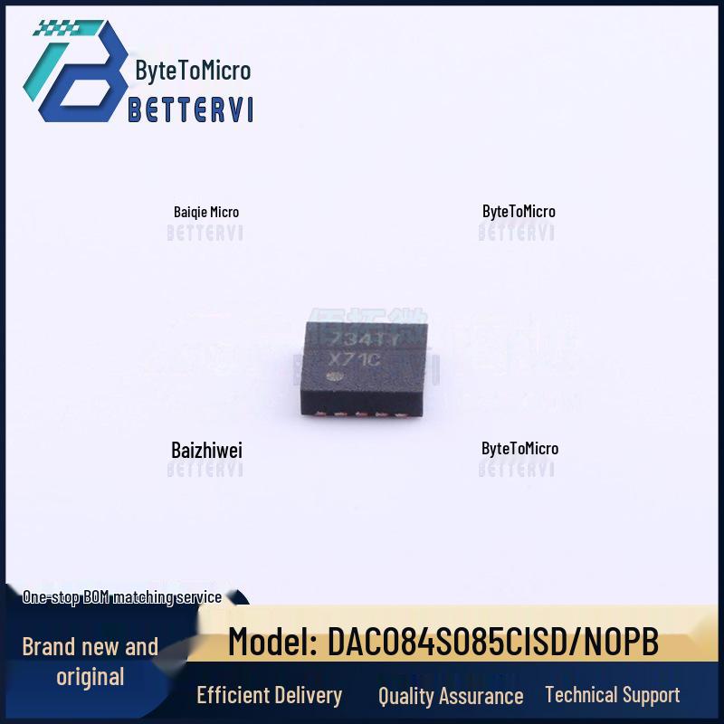 Original DAC084S085CISD/NOPB SON-10(3x3) Digital-to-Analog Converter
Original DAC084S085CISD/NOPB SON-10(3x3) Digital-to-Analog Converter