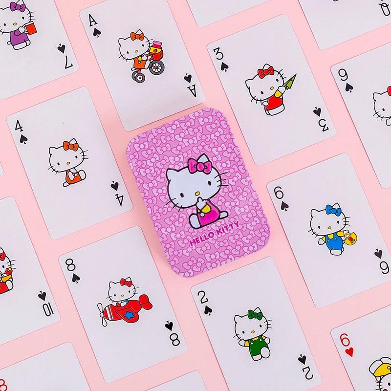 Kawaii Cartoon Creative Hello Kittys Playing Cards Iron Box Kt Cute Playing Card Puzzle Board Game Game Cards Cute Pattern Poker
Kawaii Cartoon Creative Hello Kittys Playing Cards Iron Box Kt Cute Playing Card Puzzle Board Game Game Cards Cute Pattern Poker