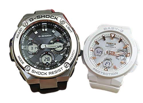 Casio CASIO watch G-SHOCK pair watch in genuine pair case G-Shock & Baby G 2-piece set GST-W110-1AJF BGA-2500-7AJF
Casio CASIO watch G-SHOCK pair watch in genuine pair case G-Shock & Baby G 2-piece set GST-W110-1AJF BGA-2500-7AJF