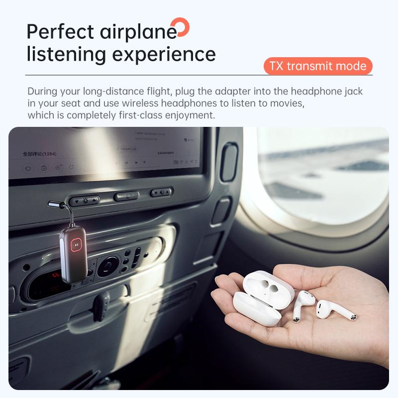 2 в 1 приймач аудіопередавача aptX Bluetooth 3,5 мм AUX Multipoint Hifi Stereo aptX-Adaptive/HD/LL Бездротовий адаптер з мікрофоном
2 в 1 приймач аудіопередавача aptX Bluetooth 3,5 мм AUX Multipoint Hifi Stereo aptX-Adaptive/HD/LL Бездротовий адаптер з мікрофоном