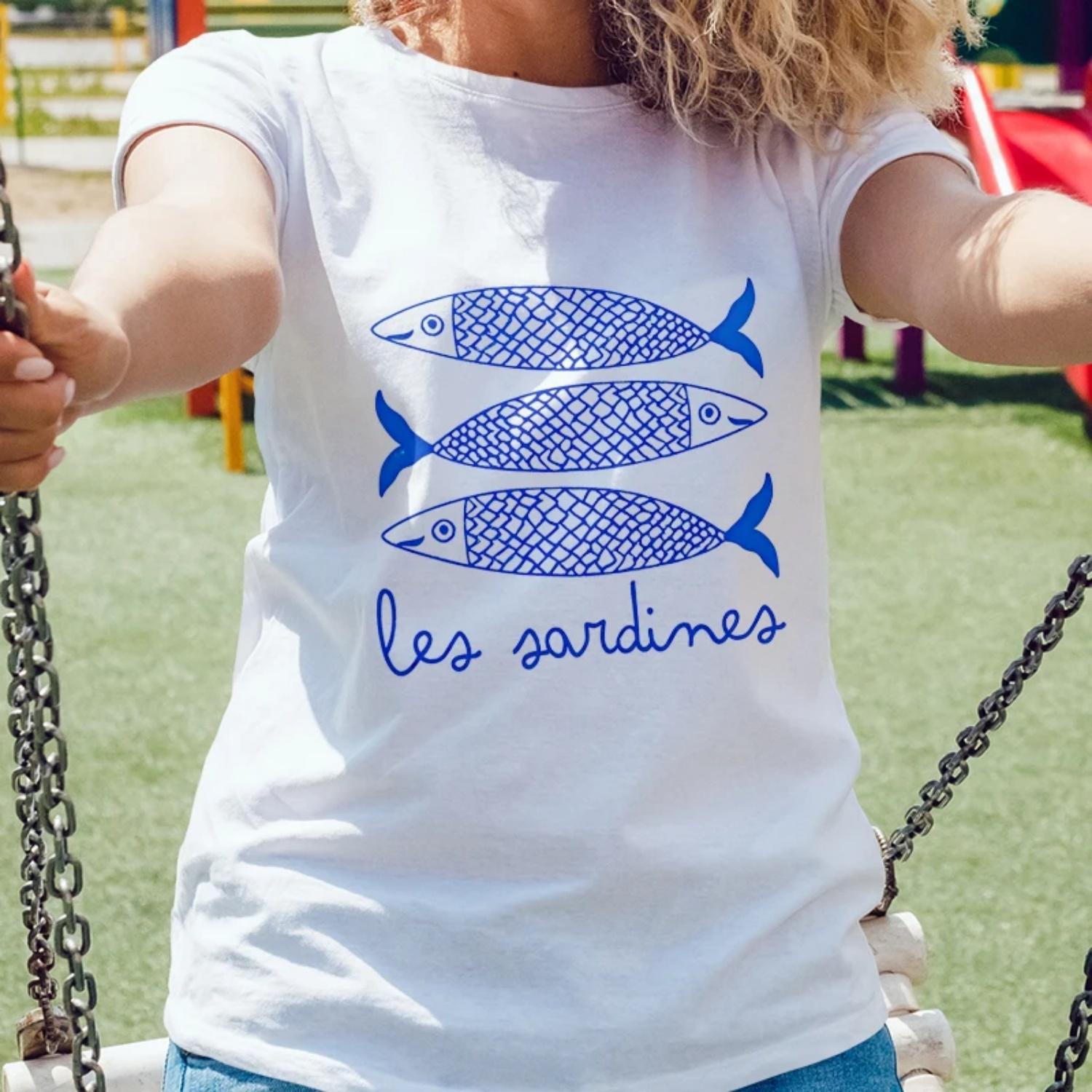 Sardine Print Shirt Canned Fish Casual Shirt Tomato Girl Coastal Summer Girl XXXXXL білий
Sardine Print Shirt Canned Fish Casual Shirt Tomato Girl Coastal Summer Girl XXXXXL білий