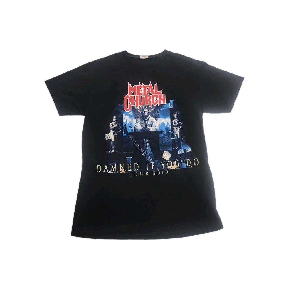 Metal Church Band 2019 Tour Damned If You Do Full Sizes S5XL Tshirt NZ1639 Unisex T-Shirt M
Metal Church Band 2019 Tour Damned If You Do Full Sizes S5XL Tshirt NZ1639 Unisex T-Shirt M