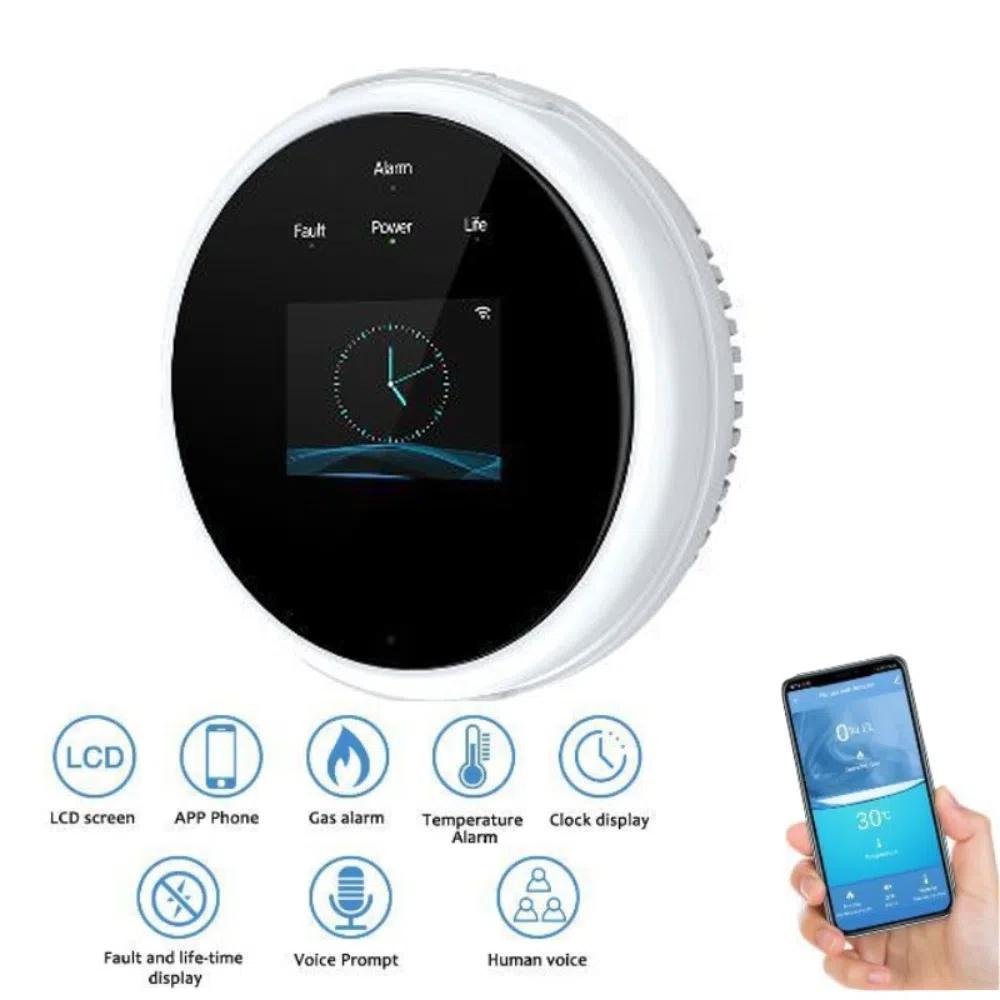 Digital LED Natural Gas Leakage Detector Temperature Display Gas Alarm Natural Gas Style B
Digital LED Natural Gas Leakage Detector Temperature Display Gas Alarm Natural Gas Style B