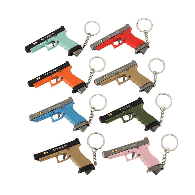 Міні-брелок кулон G17 Glock Keychain знімний TTI G34 Combat Master Модель іграшки
Міні-брелок кулон G17 Glock Keychain знімний TTI G34 Combat Master Модель іграшки