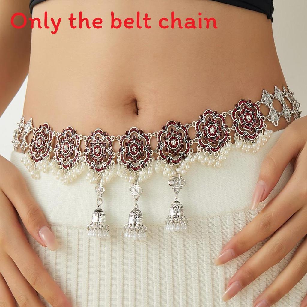Vintage European Metal Waist Chain With Floral Carving And Tassel For Women красный
Vintage European Metal Waist Chain With Floral Carving And Tassel For Women красный